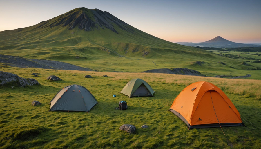 What to expect from tent camping in the auvergne ?